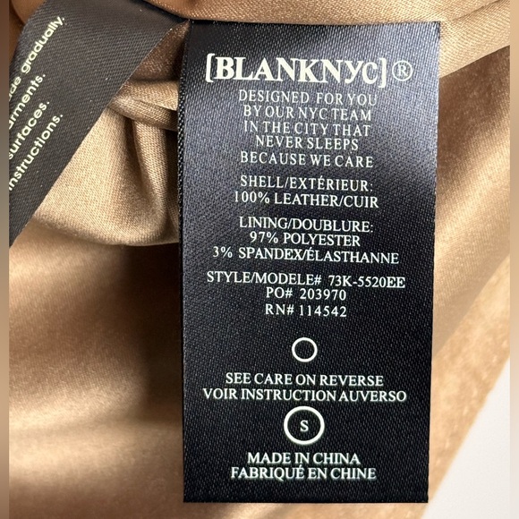 Blanknyc Crop Suede Jacket in Dark khaki - Picture 6 of 8